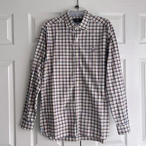 Psycho Bunny by Robert Godley Men’s 100% Cotton Button Down Shirt Size XL